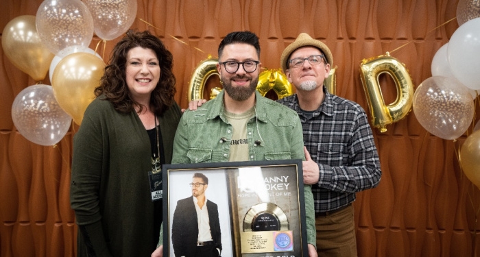 Danny Gokey Celebrates Certified Gold Single
