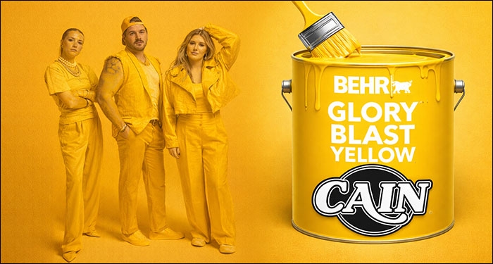 CAIN Announces New Partnership With Behr Paint, To Debut Exclusive Color 