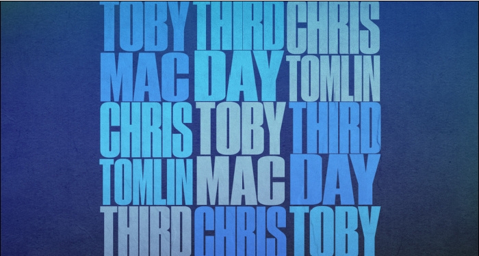 TobyMac, Chris Tomlin, and Third Day to Co-Headline Fall Tour