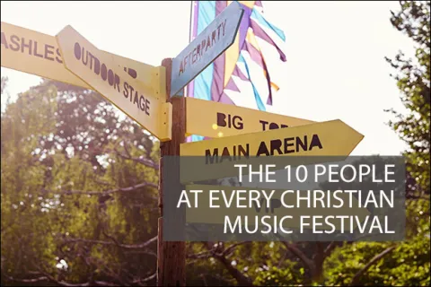 10 People At Every Christian Festival (2021)