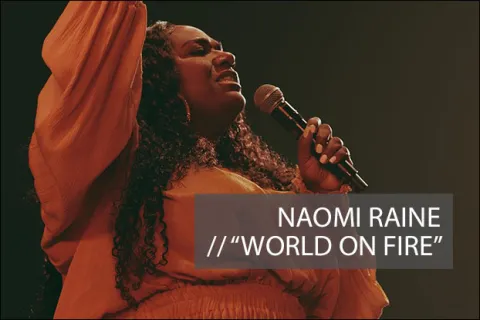 #1128 - "World on Fire" Naomi Raine