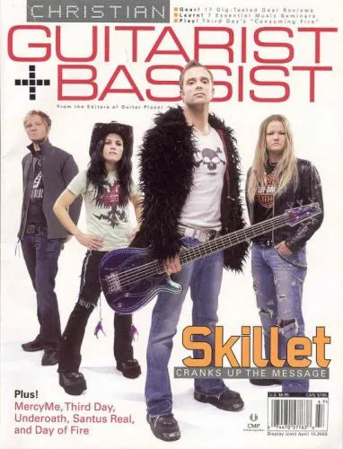 Skillet Photo Gallery - Skillet on magazine cover