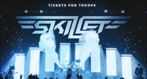 Skillet Gets Free Concert Tickets to Veterans