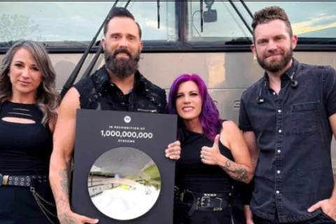 Skillet's Hit Song Surpasses 4 Billion Streams