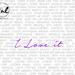 I Love It Single