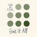 Give It All (Single)