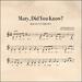 Mary, Did You Know? (Single)
