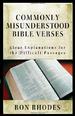 Commonly Misunderstood Bible Verses: Clear Explanations for the Difficult Passages