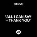 All I Can Say - Thank You (Demo) (Single) by Planetshakers  | CD Reviews And Information | NewReleaseToday