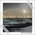 Say What You Want (Remix) (Single) by Billy Ballenger | CD Reviews And Information | NewReleaseToday