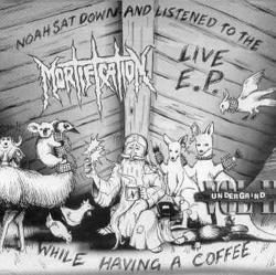 Noah Sat Down And Listened To The Mortification Live E.P. While Having A Coffee by Mortification  | CD Reviews And Information | NewReleaseToday