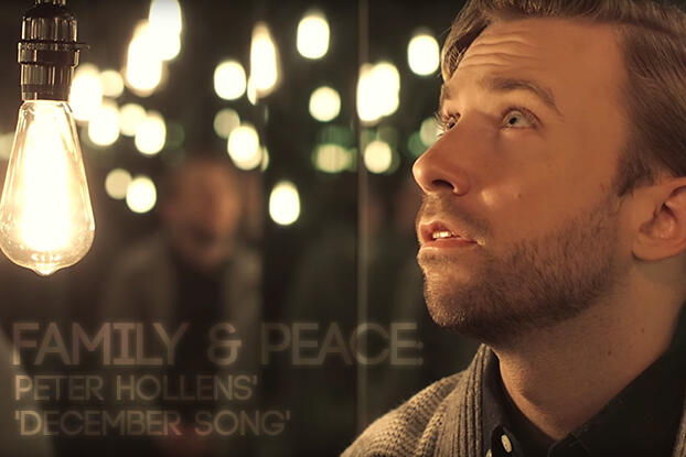 AN NRT EXCLUSIVE INTERVIEW, Family and Peace: Peter Hollens' 'December Song'