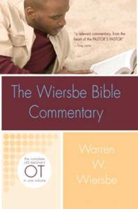 Wiersbe Bible Commentary OT (Wiersbe Bible Commentaries)  by Aleathea Dupree