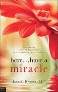 Here...Have a Miracle Experiencing Rest & Refreshing in This Harried, Hurried World by  